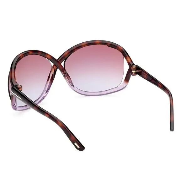 💎✨NEW WITH  TAG✨💎TOM FORD BETTINA Sunglasses Havana Violet Frame Gradien… - Picture 4 of 7